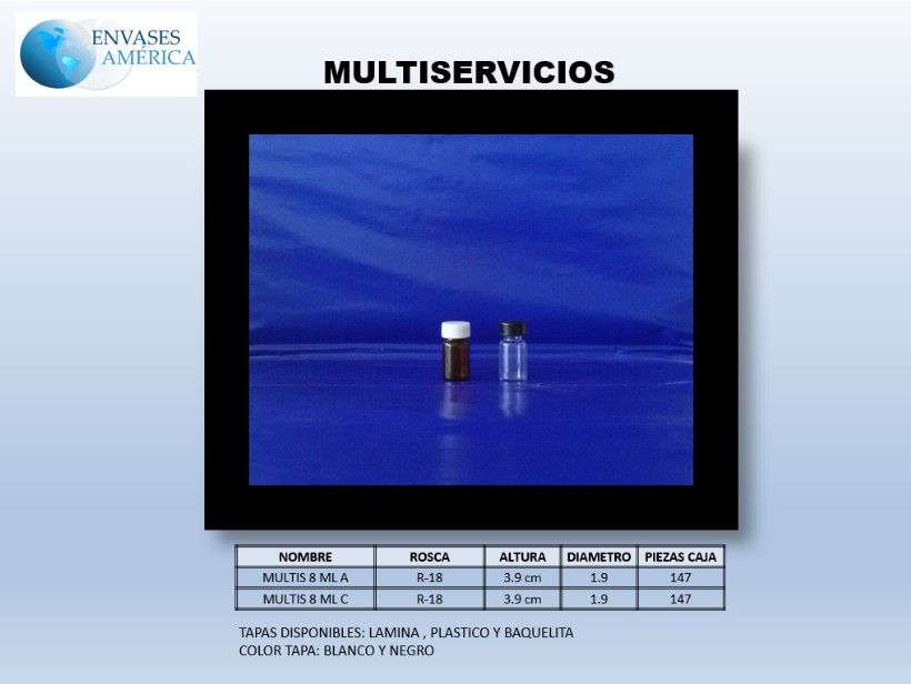 Envase Medicinal multiservicios